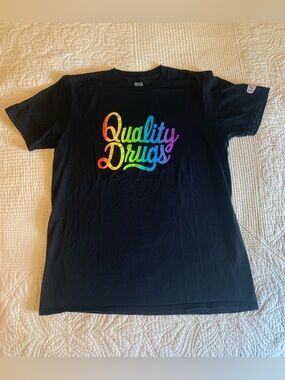 “Quality Drugs" Pride Gradient T-Shirt